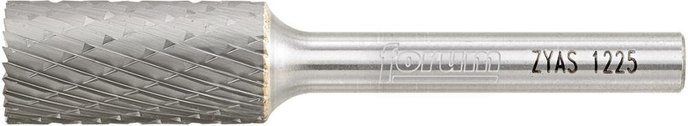 FORUM HM-Frässtift, 6-mm-Schaft, Zylinderform ZYA-S, mit Stirnverzahnung, Zahnung C Produktbild img6 L