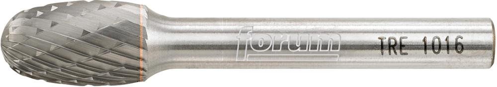 FORUM HM-Frässtift DIN 8032, mit 6-mm-Schaft, Tropfenform TRE, Zahnung C Produktbild img3 L