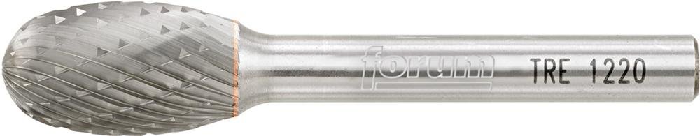 FORUM HM-Frässtift DIN 8032, mit 6-mm-Schaft, Tropfenform TRE, Zahnung C Produktbild img4 L