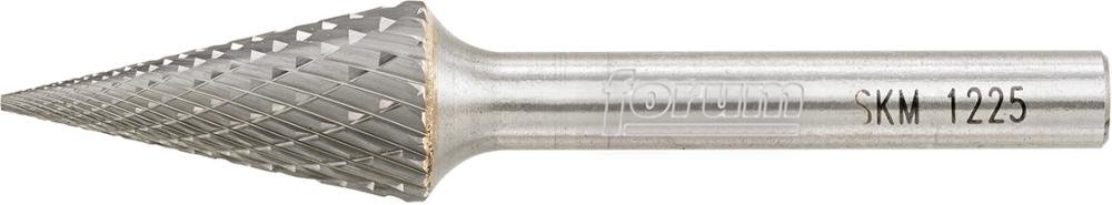 FORUM HM-Frässtift, 6-mm-Schaft, Spitzkegelform SKM, Zahnung C Produktbild img4 L