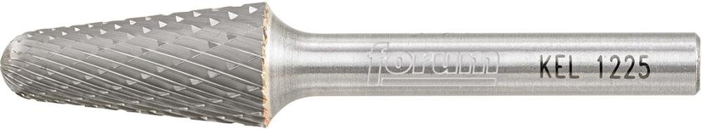 FORUM HM-Frässtift mit 6 mm Schaft, Rundkegelform KEL, Zahnung C Produktbild img3 L