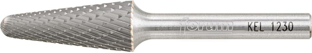 FORUM HM-Frässtift mit 6 mm Schaft, Rundkegelform KEL, Zahnung C Produktbild img4 L