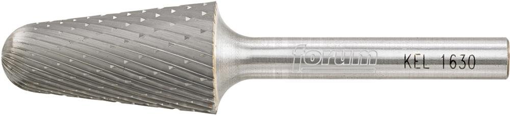 FORUM HM-Frässtift mit 6 mm Schaft, Rundkegelform KEL, Zahnung C Produktbild img5 L