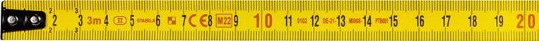 Taschenbandmaß BM 150 3mx13mm Stabila Produktbild img4 L