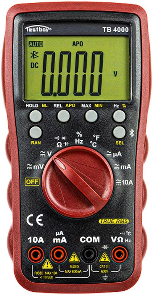 Digital-Multimeter TB 4000 mit Bluetooth Testboy Produktbild img1 L