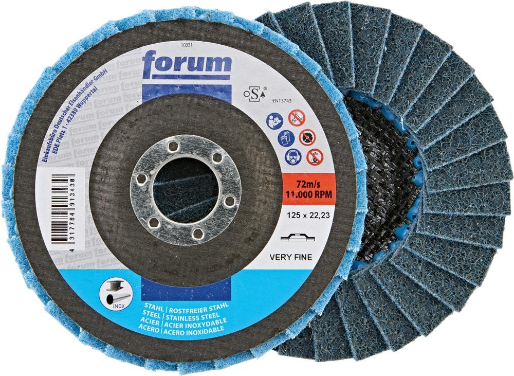 FORUM Vliesfächerschleifscheibe, gewölbt Produktbild img3 L