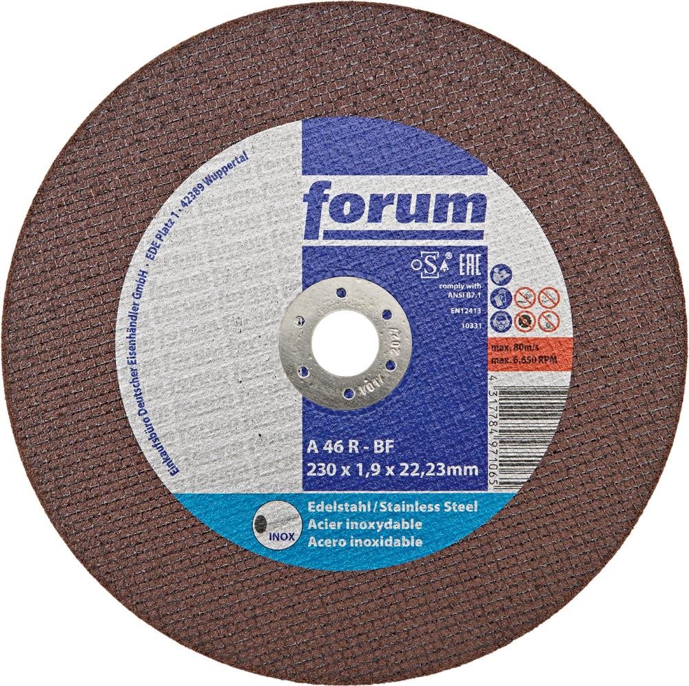 Trennscheibe für die Edelstahlbearbeitung Produktbild img4 L