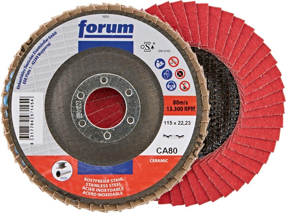 Fächerschleifscheibe, 12° gewölbt Produktbild img3 L