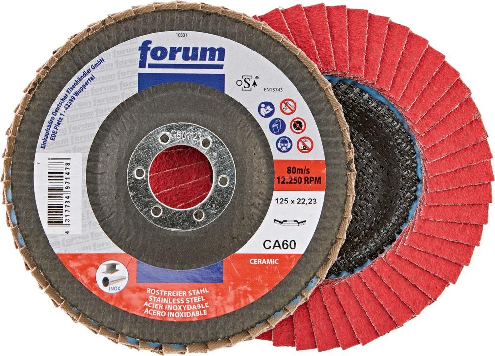 Fächerschleifscheibe, 12° gewölbt Produktbild img2 L