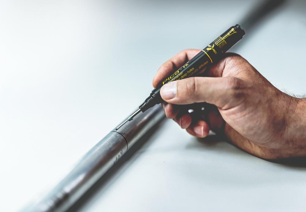 PICA Tieflochmarker schwarz Produktbild img6 L