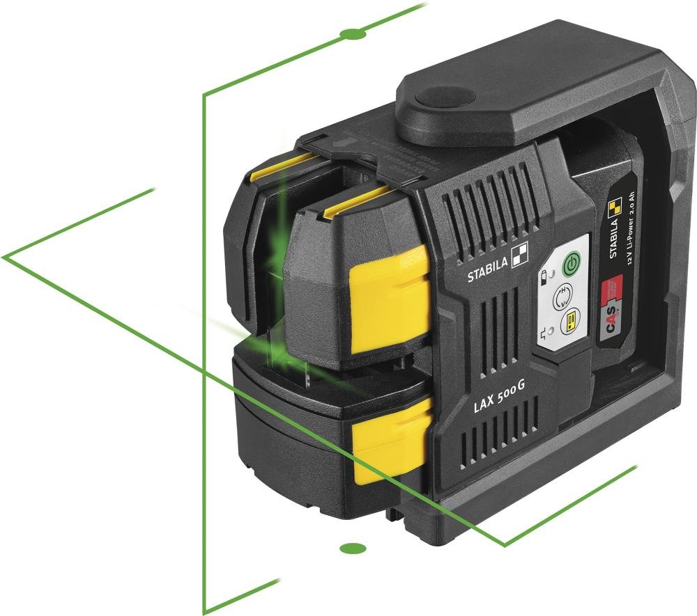 STABILA Kreuzlinien-LaserLAX 500 G 7-teilig Produktbild img1 L