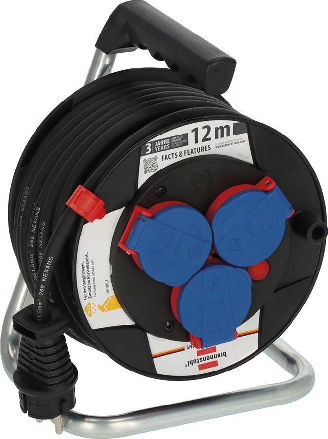 Kunststoff-Kabeltrommel Garant®, DGUV-I 203-006 K2 Produktbild img1 L