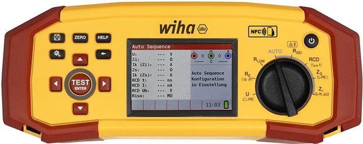 WIHA Installationstester Set MFT one mit Werkzeug und Zubehör im Koffer Produktbild img1 L