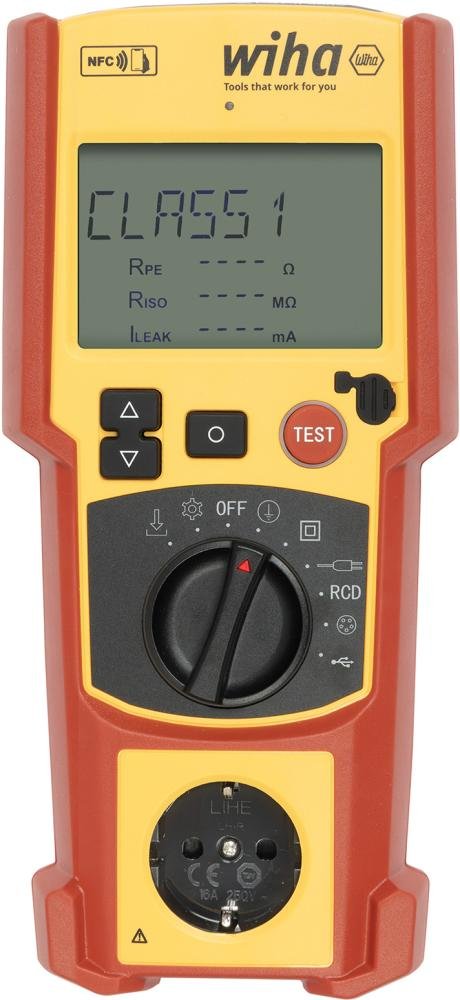 WIHA Gerätetester PAT OneSet mit Werkzeug und Zubehör Koffer Produktbild img2 L