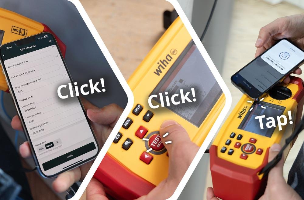 WIHA Installationstester Set MFT one mit Werkzeug und Zubehör im Koffer Produktbild img8 L