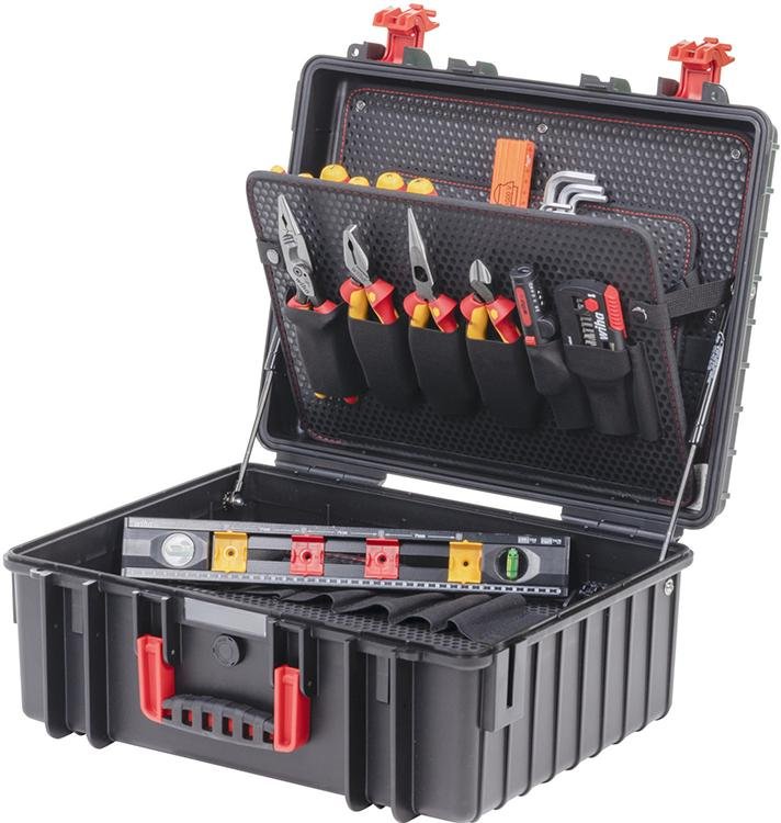 WIHA Werkzeugsortiment XL2 Elektriker 46816 41-teilig im Koffer Produktbild img2 L