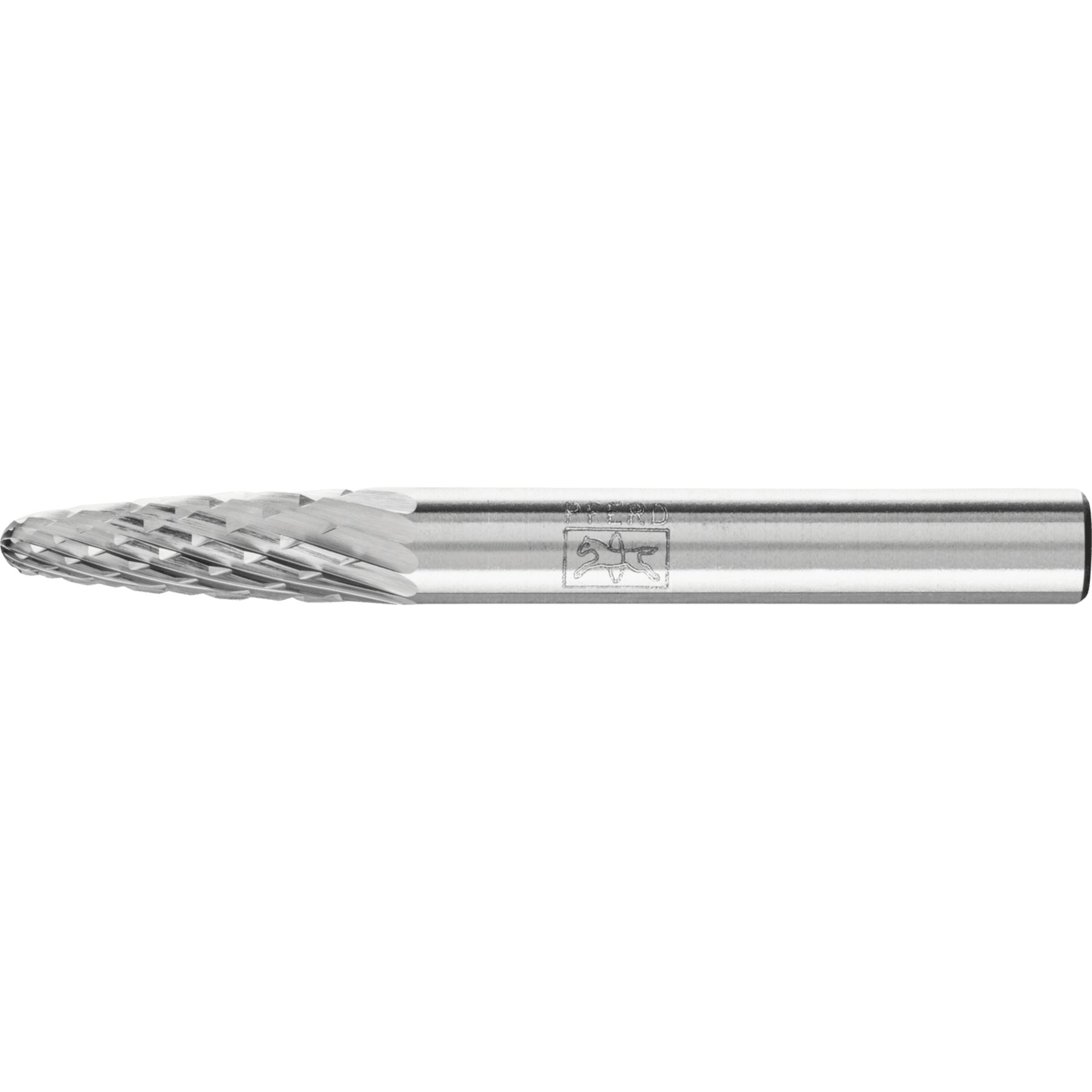 PFERD TOOLS Hartmetallfrässtifte für universellen Einsatz, Zahnung 4, Rundbogenform RBF Produktbild img1 L