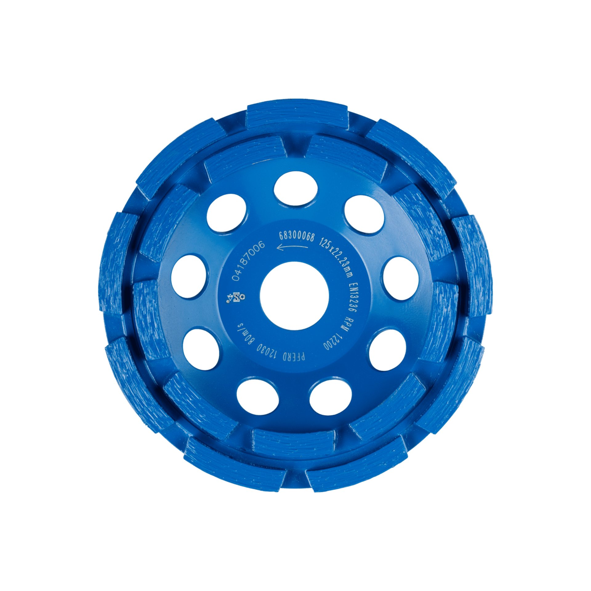 PFERD TOOLS Diamant-Teller DCW 2R 125x6x22,23 mm zum egalisieren von Beton und Estrich Produktbild img1 L