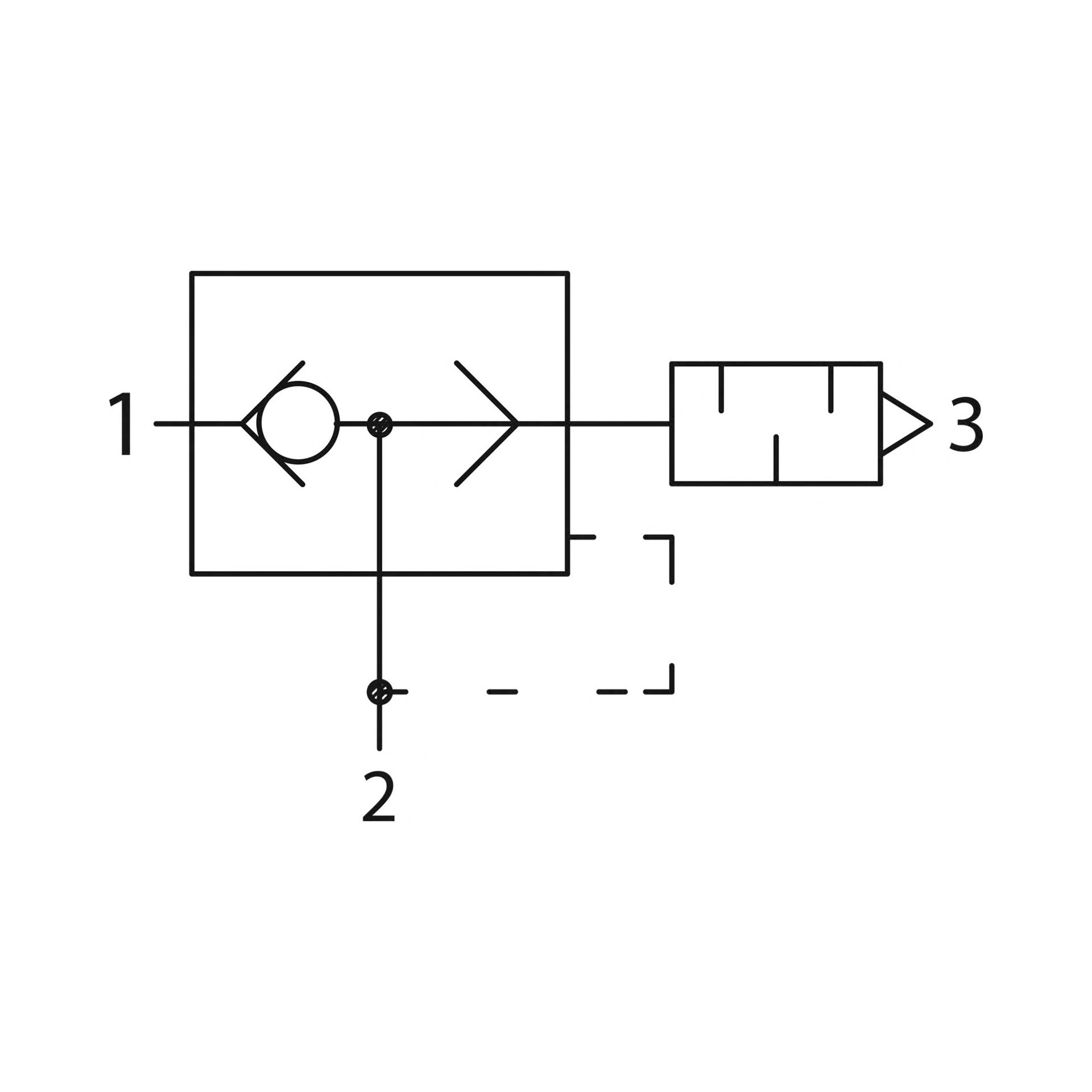 RIEGLER Schnellentlüftungsventil gef. Entl. G1/8 (Ausg.) - Schl.4 (Eing.) Produktbild img3 L