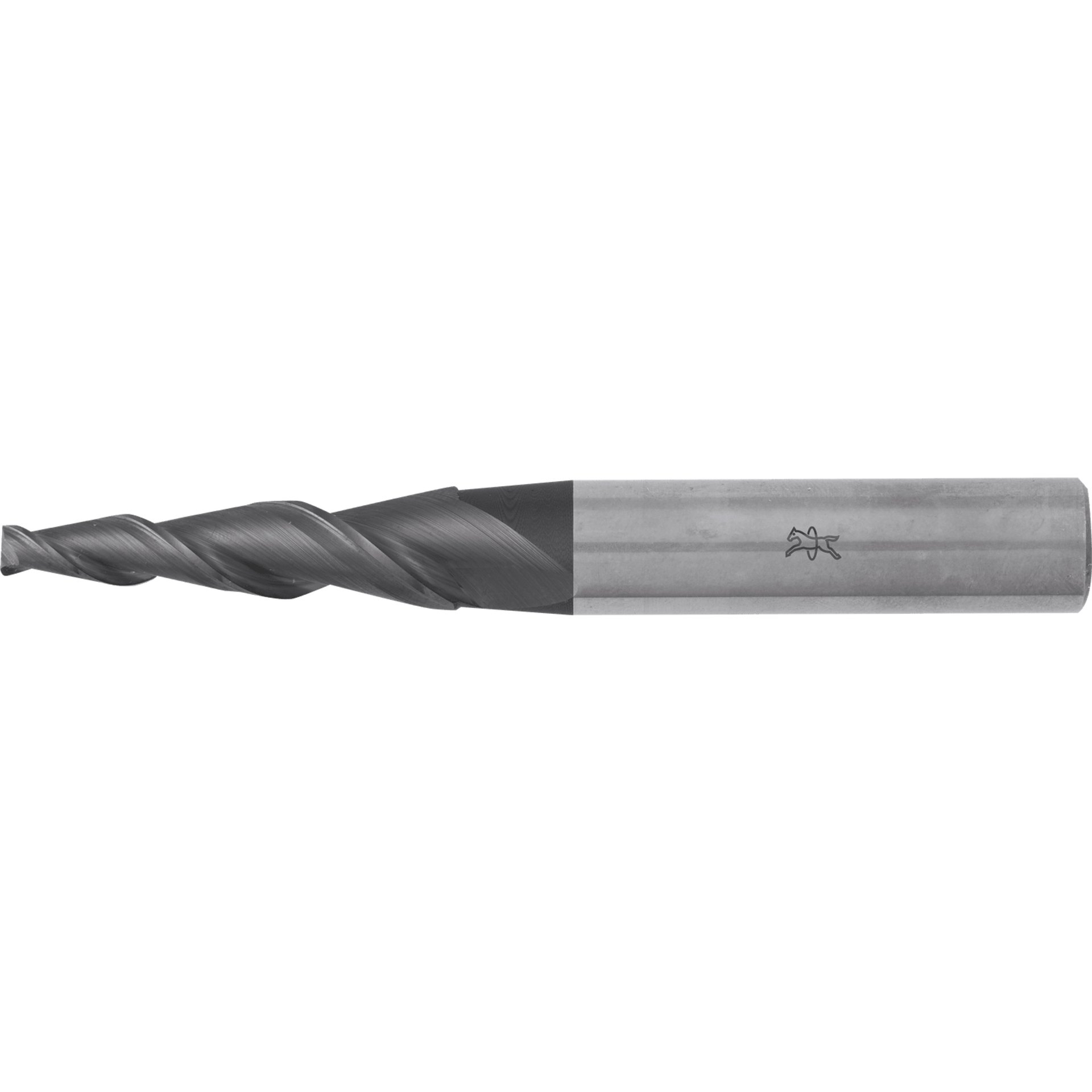 PFERD TOOLS Robotics VHM-Fräser Ø4,5mm, 5° konisch, 2 Schneiden, Fase 0,3mm, DLC-beschichtet, Schaft HA, Performance Aluminium Produktbild img1 L