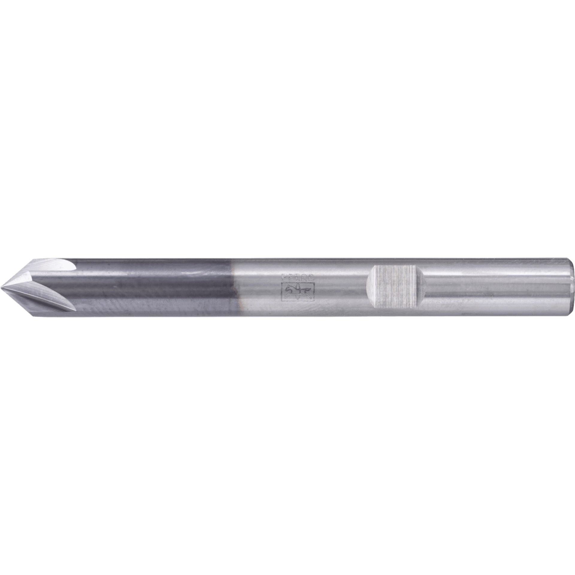 PFERD TOOLS VHM Entgratfräser 4 Schneiden 90° Ø 6 mm TiAlN Schaft HB Universal Line Anfasen Entgraten Produktbild img1 L
