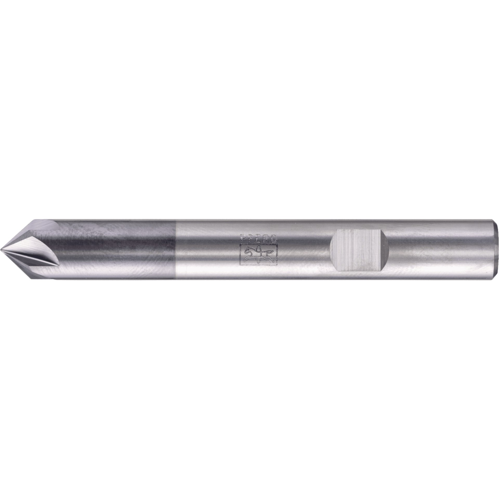 PFERD TOOLS VHM Entgratfräser 5 Schneiden 90° Ø 8 mm TiAlN Schaft HB Universal Line Anfasen Entgraten Produktbild img1 L
