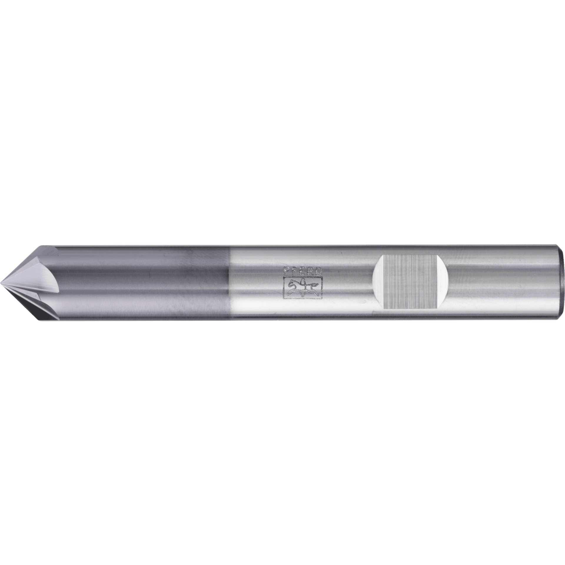 PFERD TOOLS VHM Entgratfräser 6 Schneiden 90° Ø 10 mm TiAlN Schaft HB Universal Line Anfasen Entgraten Produktbild img1 L