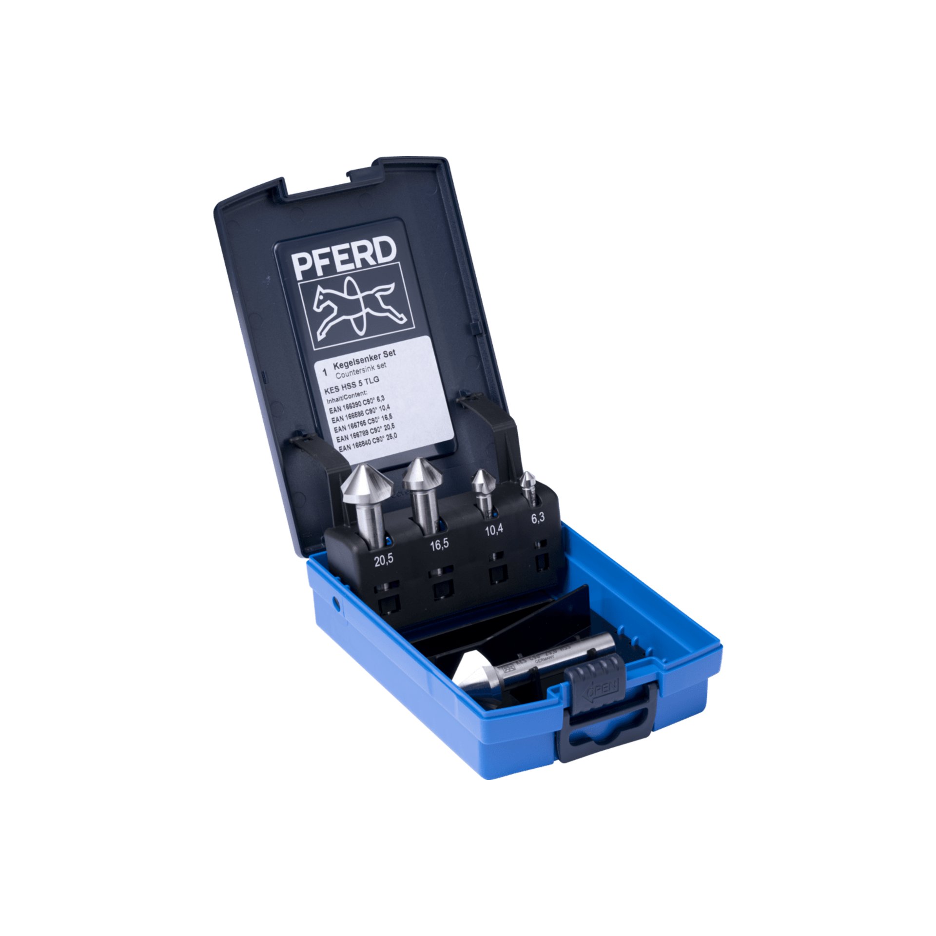 PFERD TOOLS HSS-Kegelsenker-Set Produktbild img1 L