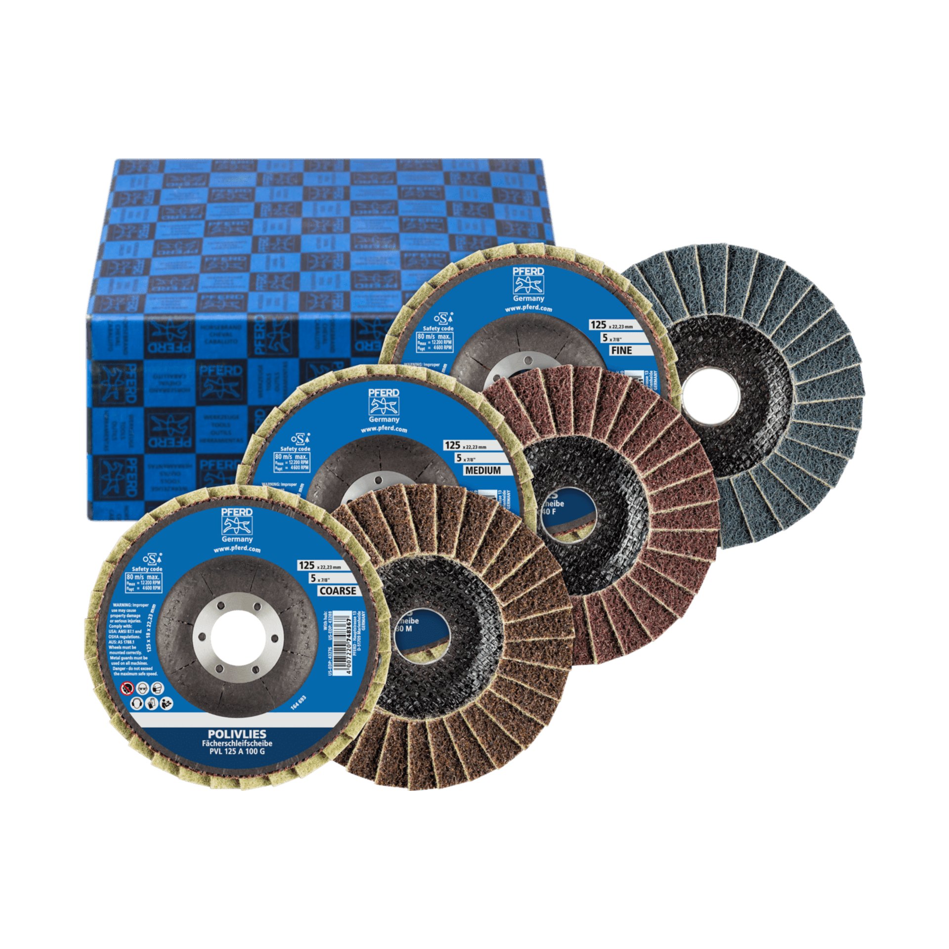 POLIVLIES-Fächerscheiben-Set PVL Produktbild img1 L