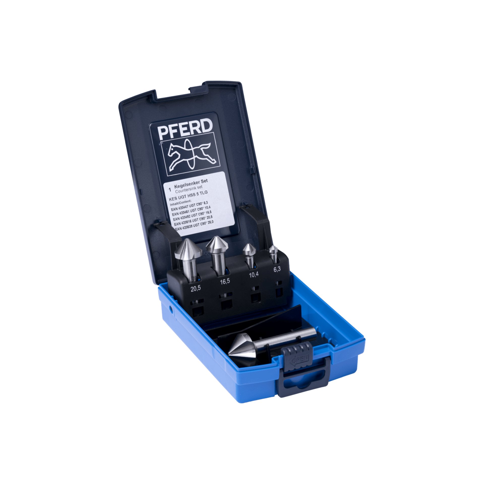 PFERD TOOLS HSS-Kegelsenker-Set UGT Produktbild img1 L