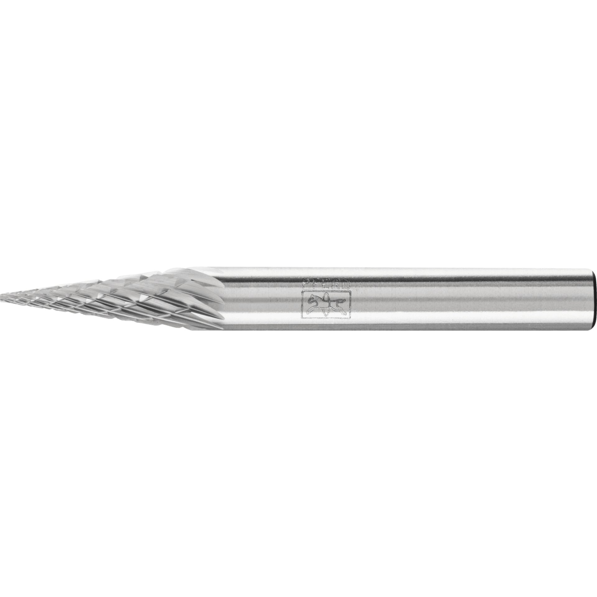 PFERD TOOLS Hartmetall Frässtift Spitzkegel SKM Ø 06x18 mm Schaft-Ø 6 mm Z3P universal mittel kreuzverzahnt Produktbild img1 L