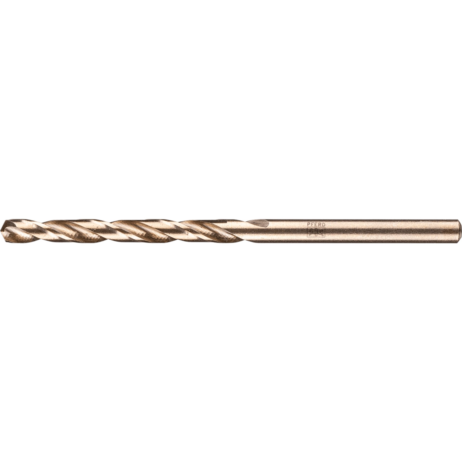 PFERD TOOLS Spiralbohrer INOX Ø 4 mm HSS-E Co5 N DIN 338 135° für zähe und harte Werkstoffe Produktbild img1 L
