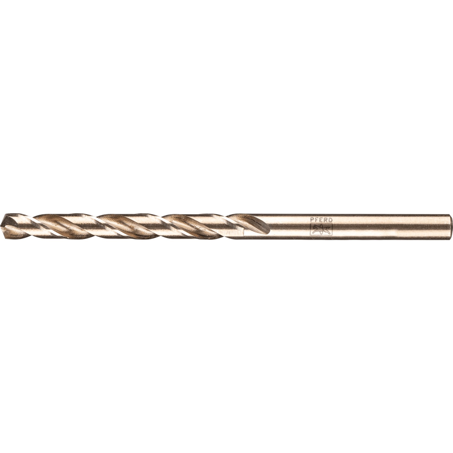 Spiralbohrer INOX Ø 5,0 mm HSS-E Co5 N DIN 340 135° lange Ausführung für tiefes Bohren für zähe und harte Werkstoffe Produktbild img1 L