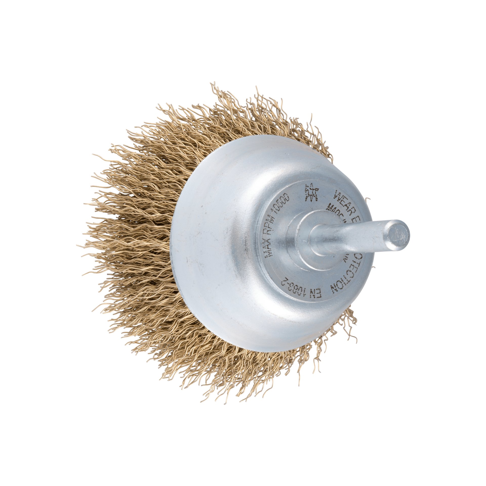 PFERD TOOLS Topfbürste ungezopft TBU Ø50 mm Schaft-Ø6 mm vermessinter Stahl-Litzen-Draht-Ø0,25 mm Produktbild img1 L