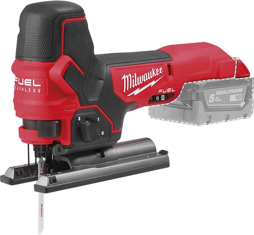 Akku-Stichsäge solo M18 FBJS-0X Milwaukee ohne Akku ohne Ladegerät HD-Box Produktbild img1 L