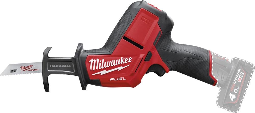 Milwaukee Akku-Säbelsäge solo M12 CHZ-0 ohne Akku ohne Ladegerät Karton Produktbild img2 L