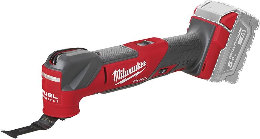 Milwaukee Akku-Multitiool M12FMT-0 ohne Akku ohne Ladegerät Karton Produktbild img1 L