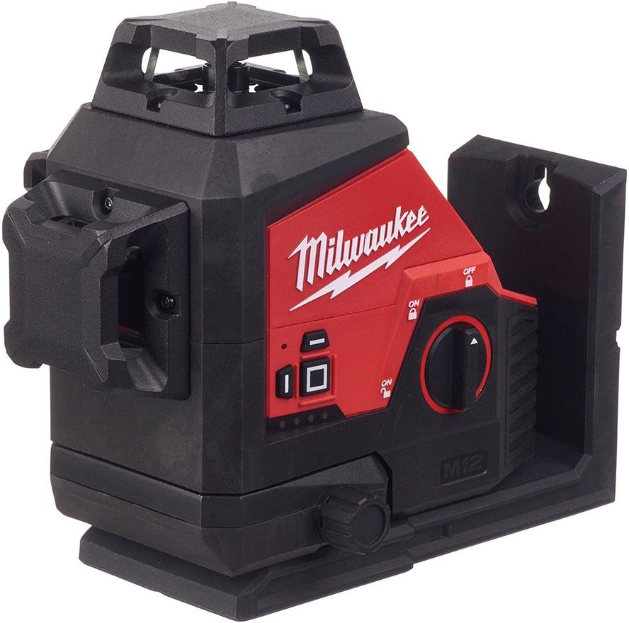 Milwaukee Kreuzlinienlaser solo M12 3PL-0C ohne Akku ohne Ladegerät Koffer Produktbild img2 L