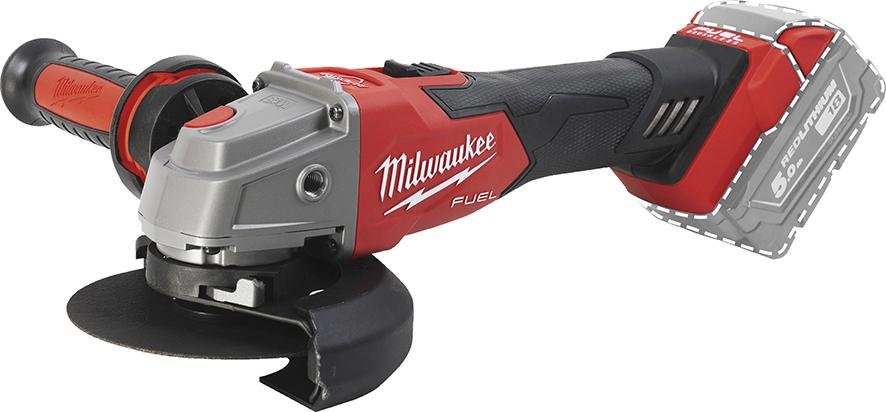 Milwaukee Akku-Winkelschleifer soloM18 FSAG125X-0X ohne Akku ohne Ladegerät HD-Box Produktbild img1 L