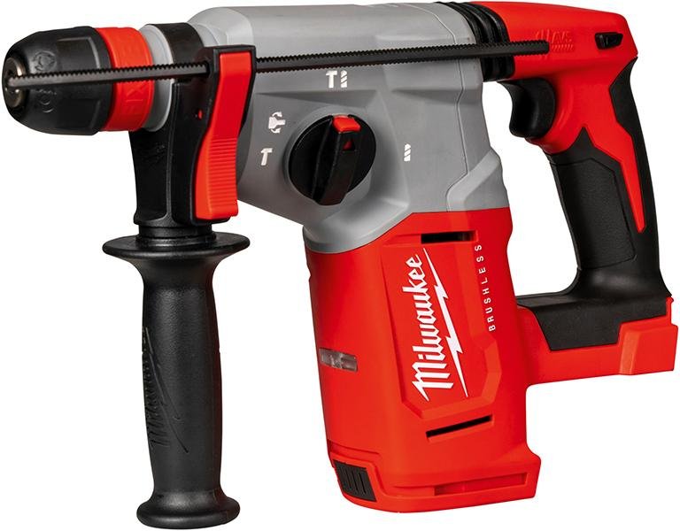 Milwaukee Akku-Kombihammer solo M18 BLHX-0X ohne Akku ohne Ladegerät HD-Box Produktbild img2 L