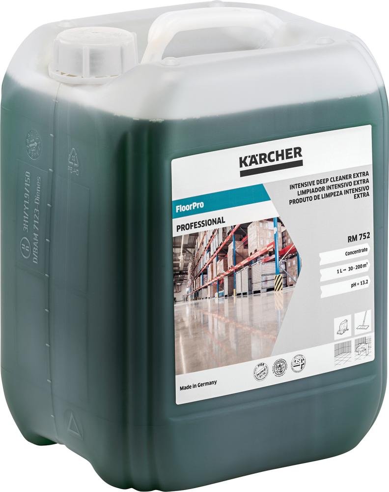 Kärcher Reinigungsmittel RM 752 10 L Intensiv Grundreiniger für Scheuersaugmaschinen Produktbild img1 L