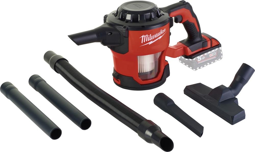 Milwaukee Akku-Handstaubsauger soloM18CV-0 ohne Akku ohne Ladegerät Karton Produktbild img3 L