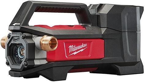 Milwaukee Akku-Transferpumpe solo M18 BTP-0 ohne Akku ohne Ladegerät Karton Produktbild img1 L