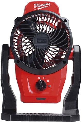 Milwaukee Akku-Ventilator M12 AF-0 ohne Akku ohne Ladegerät Karton Produktbild img2 L