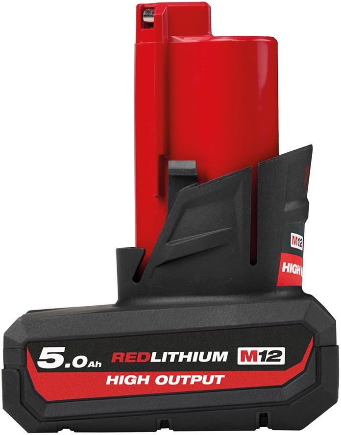 Milwaukee Ersatzakku 12,0 V 5,0 Ah M12 HB5 Produktbild img1 L