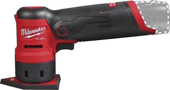 Milwaukee Akku-Punktschleifer solo M12 FDSS-0B ohne Akku ohne Ladegerät Tasche Produktbild img2 L