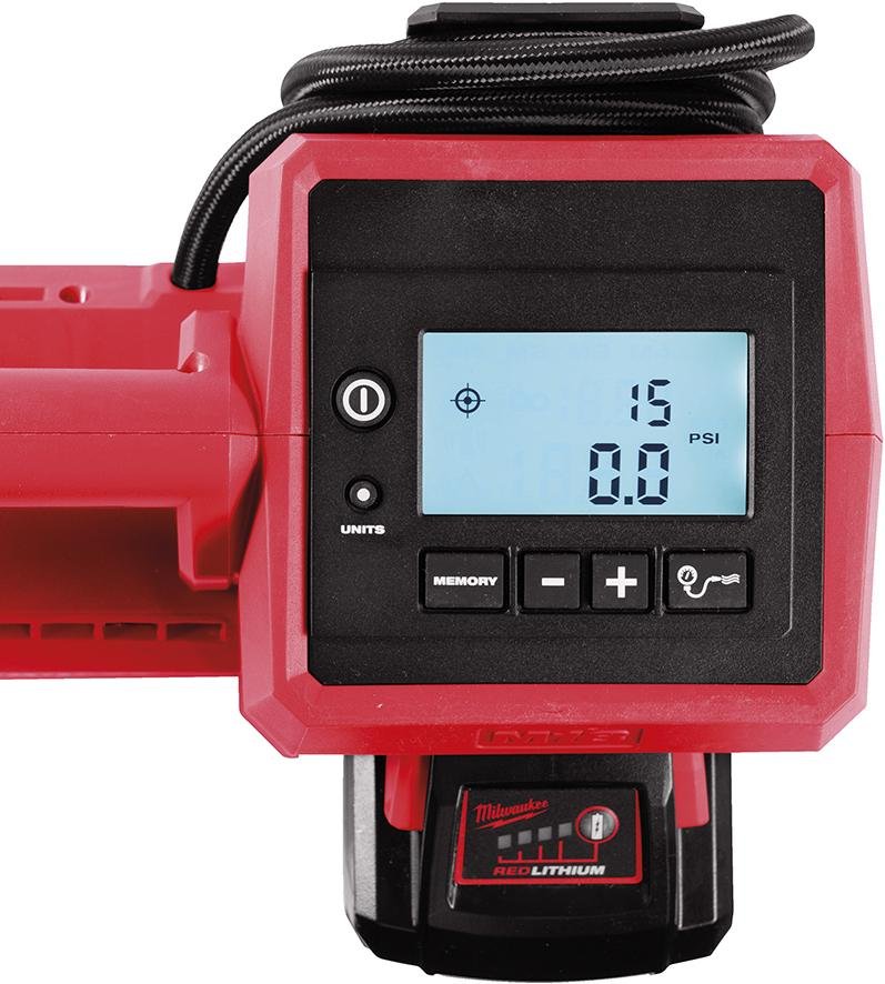 Milwaukee Akku-Kompressor solo M18 BI-0 ohne Akku ohne Ladegerät Karton Produktbild img4 L
