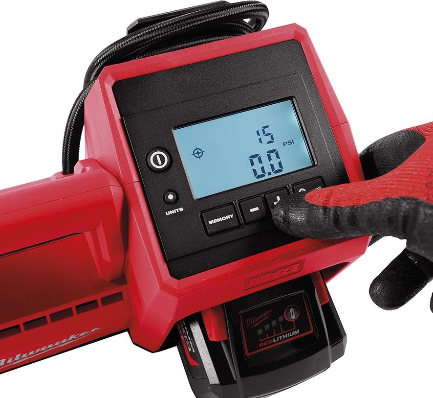 Milwaukee Akku-Kompressor solo M18 BI-0 ohne Akku ohne Ladegerät Karton Produktbild img5 L