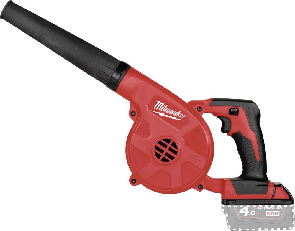 Milwaukee Akku-Gebläse solo M18 BBL-0 ohne Akku ohne Ladegerät Karton Produktbild img3 L