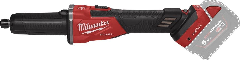 Milwaukee Akku-Geradschleifer solo M18 FDGROVB-0X ohne Akku ohne Ladegerät HD-Box Produktbild img2 L
